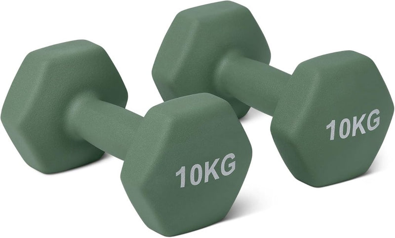 Załaduj obraz do przeglądarki galerii, Neopreen dumbbells met antislip grip – halters – fitness gewichten - happygetfit.com
