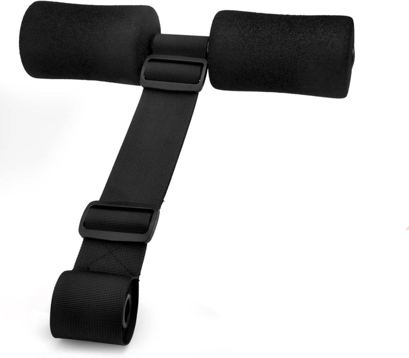 Load image into Gallery viewer, Nordic curl trainingsriem met deuranker zwart - happygetfit.com
