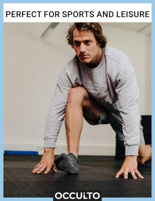 Occulto Women Pilates Grip Socks 2-4 Pack (Model: Mady), Yoga Grip Socks - happygetfit.com