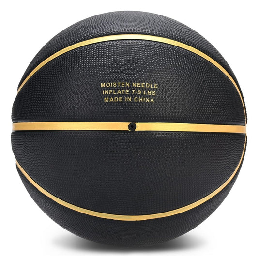 Official Rubber Basketball Outdoor Indoor Mens Basketball Ball Size 3/4/5/6/7 for Kids Youth Teen Boys and Girls Gift Ideas(Without Pump) - happygetfit.com