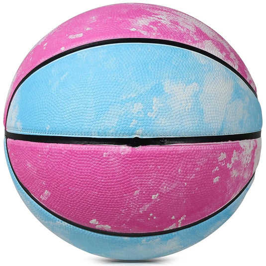 Official Rubber Basketball Outdoor Indoor Mens Basketball Ball Size 3/4/5/6/7 for Kids Youth Teen Boys and Girls Gift Ideas(Without Pump) - happygetfit.com