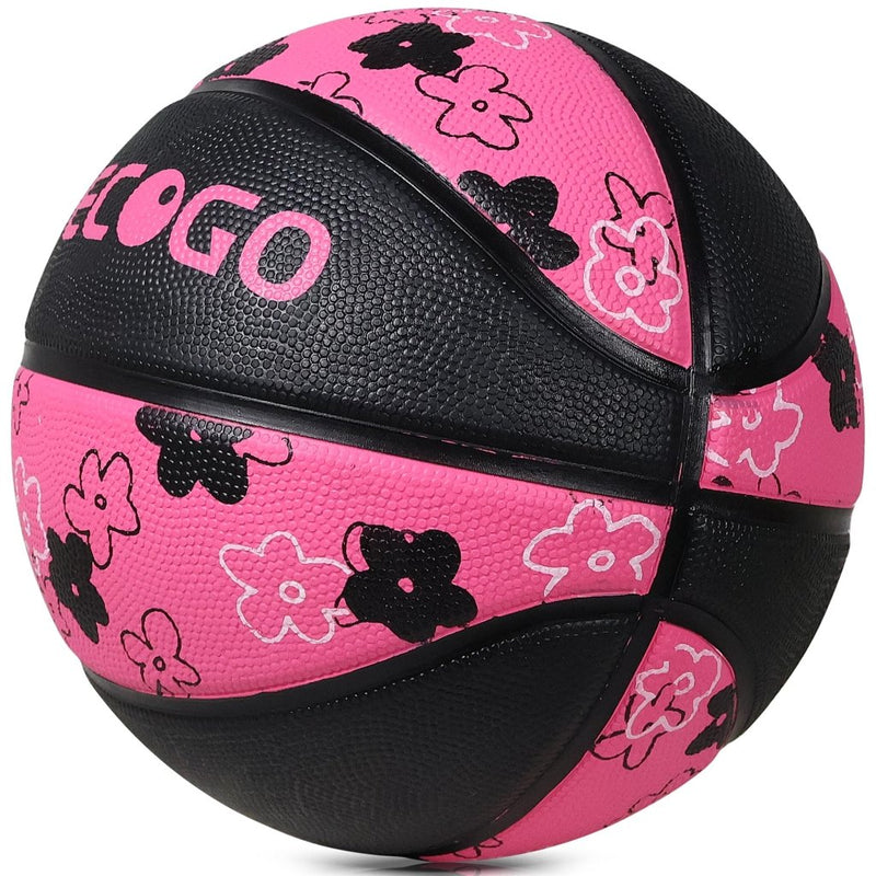 Load image into Gallery viewer, Official Rubber Basketball Outdoor Indoor Mens Basketball Ball Size 3/4/5/6/7 for Kids Youth Teen Boys and Girls Gift Ideas(Without Pump) - happygetfit.com

