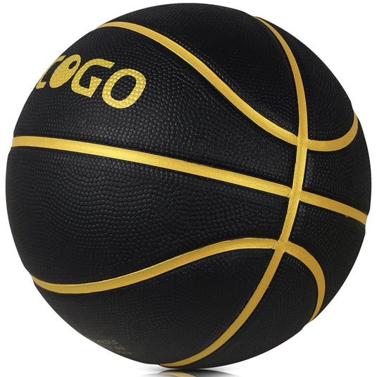 Official Rubber Basketball Outdoor Indoor Mens Basketball Ball Size 3/4/5/6/7 for Kids Youth Teen Boys and Girls Gift Ideas(Without Pump) - happygetfit.com