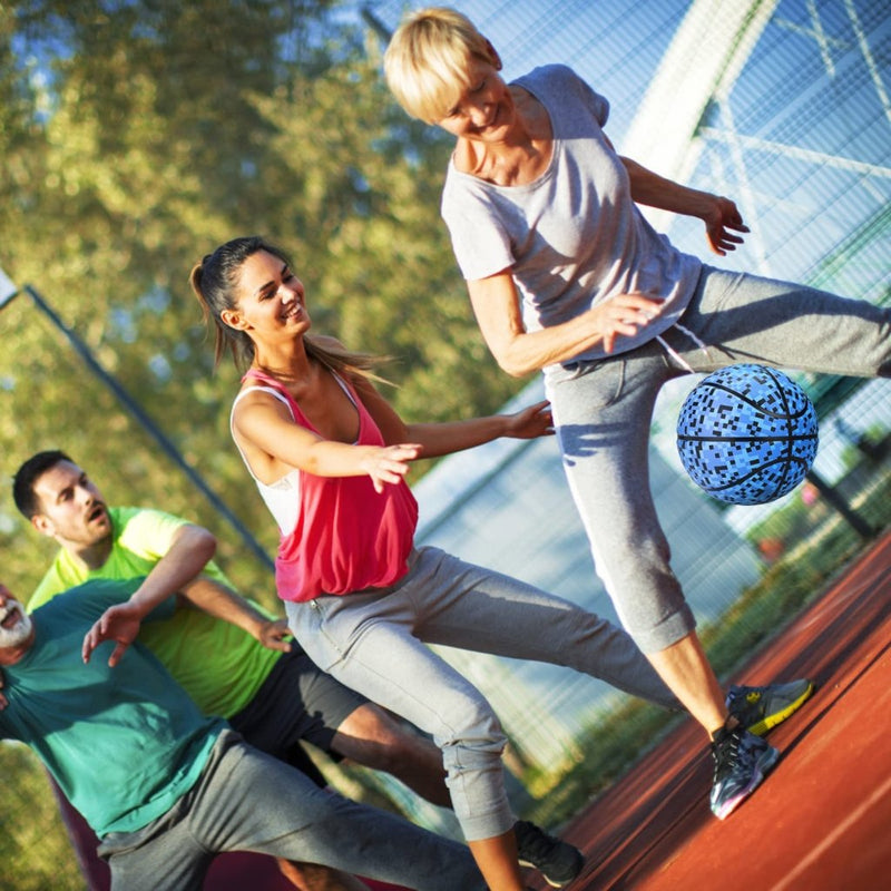 Load image into Gallery viewer, Official Rubber Basketball Outdoor Indoor Mens Basketball Ball Size 3/4/5/6/7 for Kids Youth Teen Boys and Girls Gift Ideas(Without Pump) - happygetfit.com
