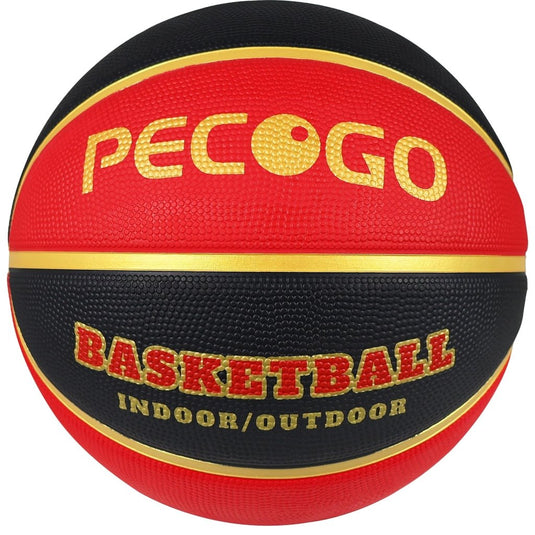 Official Rubber Basketball Outdoor Indoor Mens Basketball Ball Size 3/4/5/6/7 for Kids Youth Teen Boys and Girls Gift Ideas(Without Pump) - happygetfit.com