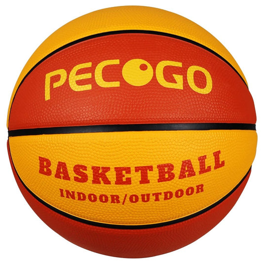 Official Rubber Basketball Outdoor Indoor Mens Basketball Ball Size 3/4/5/6/7 for Kids Youth Teen Boys and Girls Gift Ideas(Without Pump) - happygetfit.com