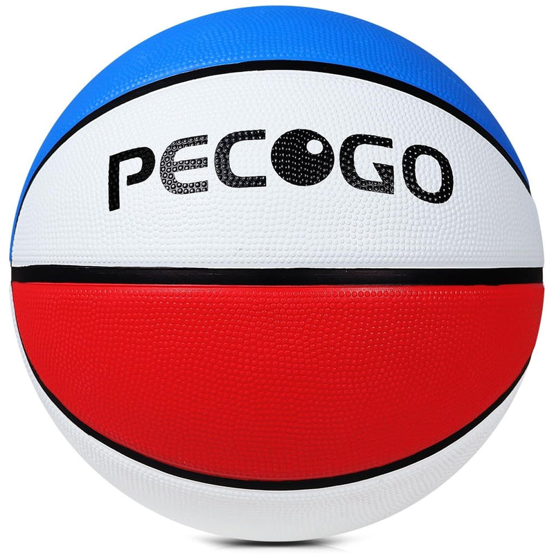 Load image into Gallery viewer, Official Rubber Basketball Outdoor Indoor Mens Basketball Ball Size 3/4/5/6/7 for Kids Youth Teen Boys and Girls Gift Ideas(Without Pump) - happygetfit.com
