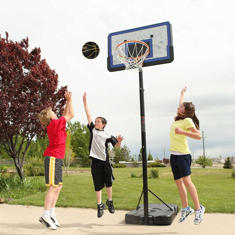 Load image into Gallery viewer, Official Rubber Basketball Outdoor Indoor Mens Basketball Ball Size 3/4/5/6/7 for Kids Youth Teen Boys and Girls Gift Ideas(Without Pump) - happygetfit.com
