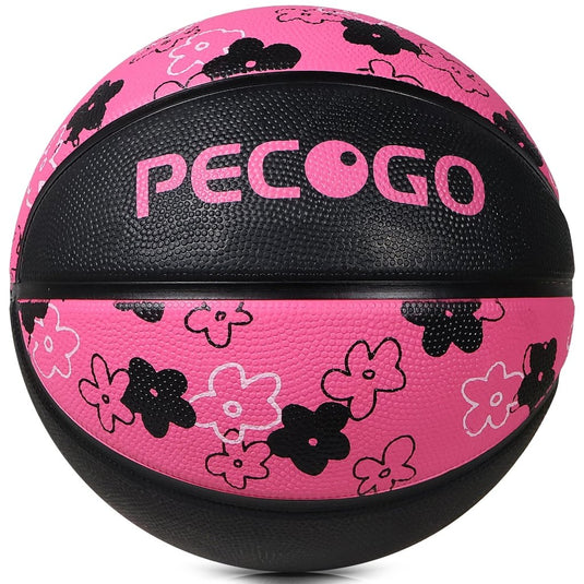 Official Rubber Basketball Outdoor Indoor Mens Basketball Ball Size 3/4/5/6/7 for Kids Youth Teen Boys and Girls Gift Ideas(Without Pump) - happygetfit.com