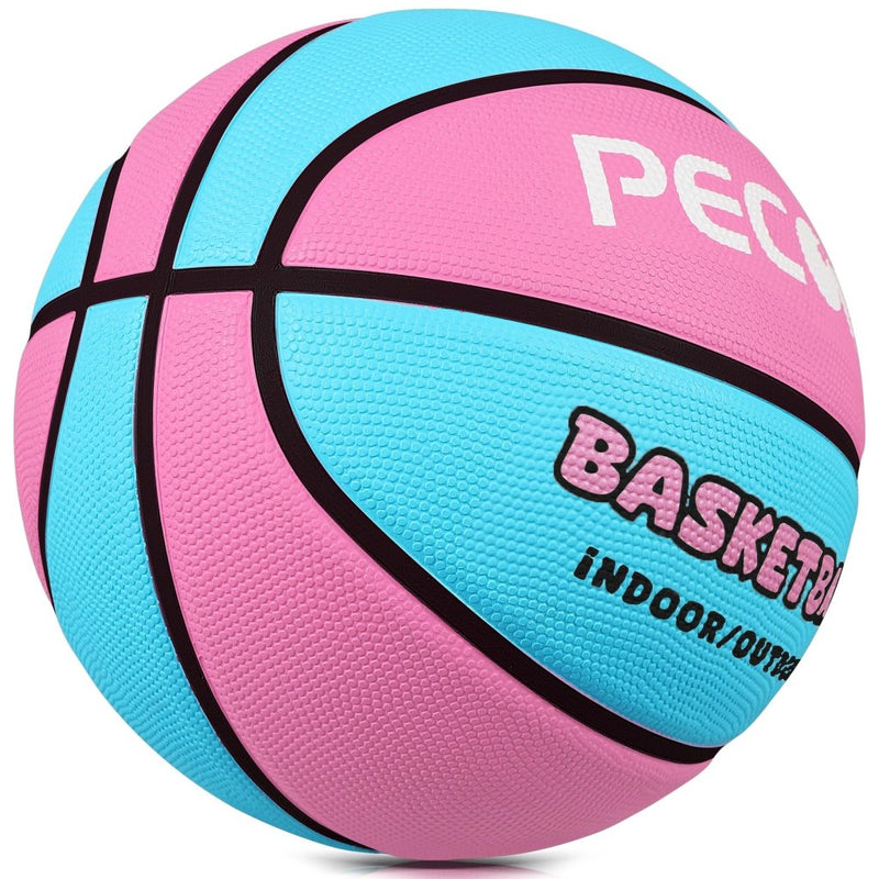 Load image into Gallery viewer, Official Rubber Basketball Outdoor Indoor Mens Basketball Ball Size 3/4/5/6/7 for Kids Youth Teen Boys and Girls Gift Ideas(Without Pump) - happygetfit.com
