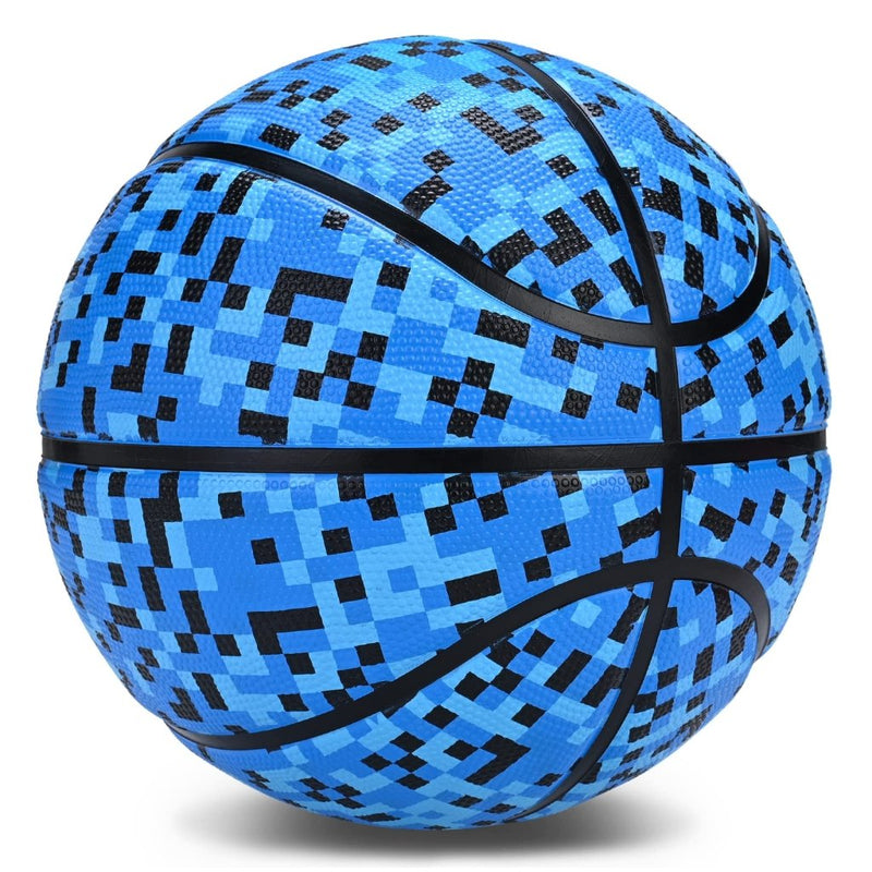 Load image into Gallery viewer, Official Rubber Basketball Outdoor Indoor Mens Basketball Ball Size 3/4/5/6/7 for Kids Youth Teen Boys and Girls Gift Ideas(Without Pump) - happygetfit.com
