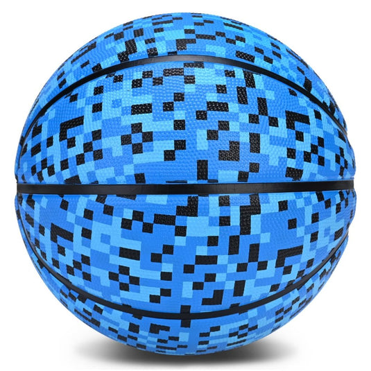 Official Rubber Basketball Outdoor Indoor Mens Basketball Ball Size 3/4/5/6/7 for Kids Youth Teen Boys and Girls Gift Ideas(Without Pump) - happygetfit.com