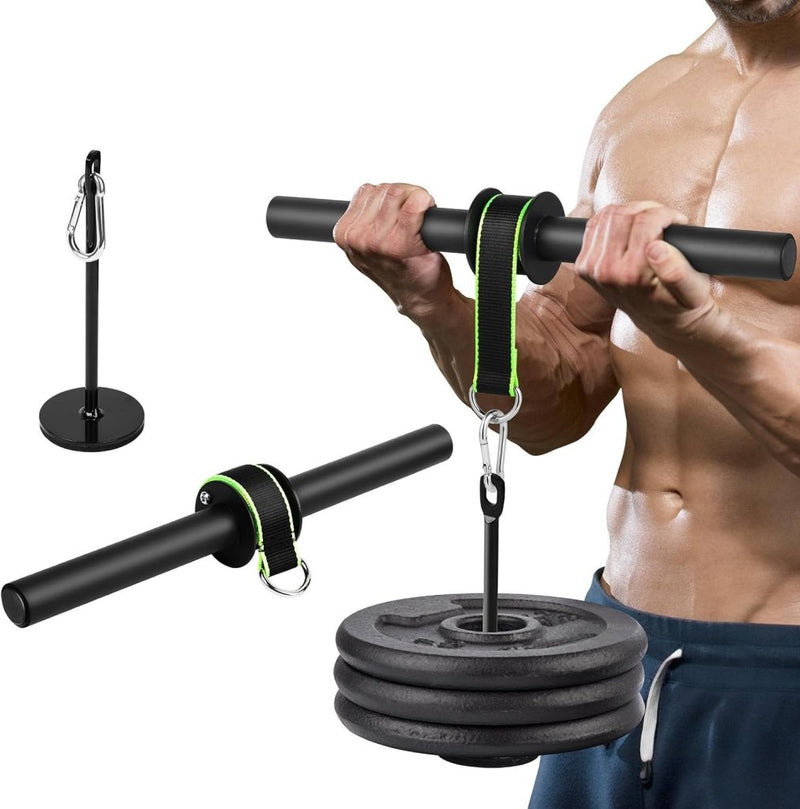 Charger l’image dans la visionneuse de galerie, Onderarmtrainer met polsroller van staal en antislip handgreep voor krachttraining – polstrainer – gripversterker - happygetfit.com
