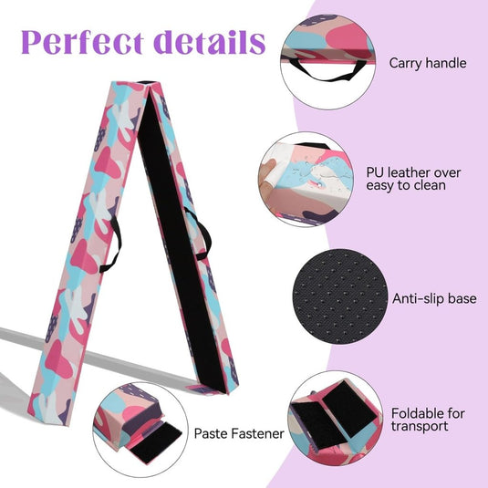 🤸‍♀️ Ontwikkel balans en kracht met deze inklapbare evenwichtsbalk! - happygetfit.com