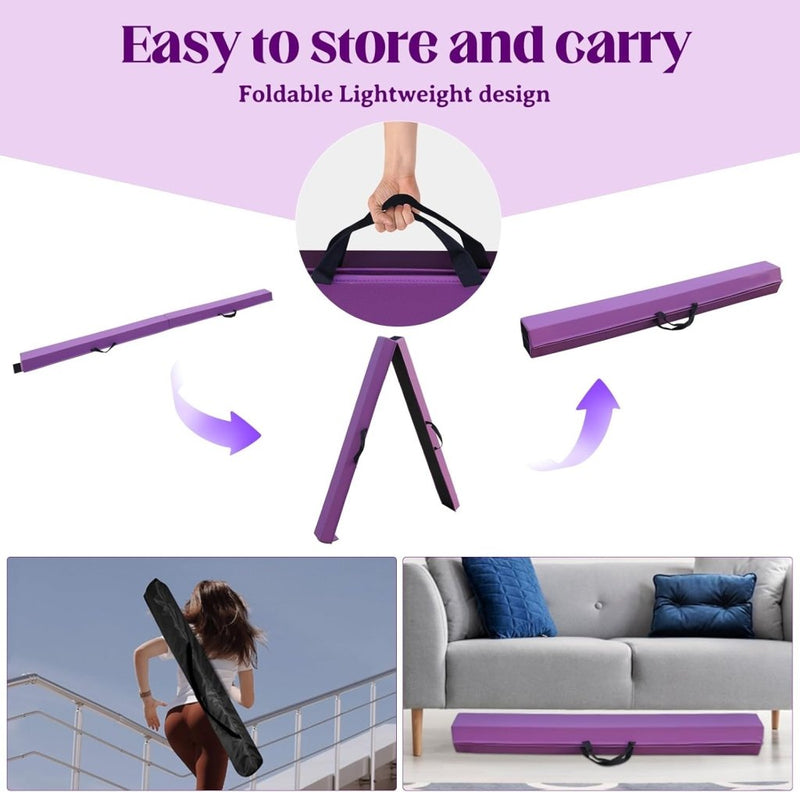 Laad afbeelding in Galerijviewer, 🤸‍♀️ Ontwikkel balans en kracht met deze inklapbare evenwichtsbalk! - happygetfit.com
