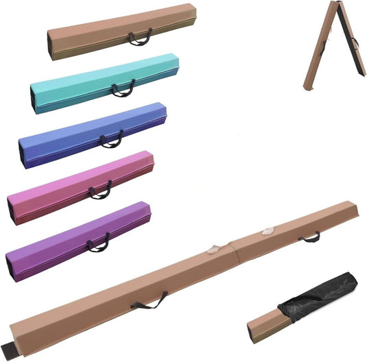 🤸‍♀️ Ontwikkel balans en kracht met deze inklapbare evenwichtsbalk! - happygetfit.com