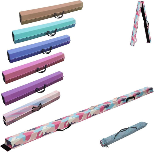 🤸‍♀️ Ontwikkel balans en kracht met deze inklapbare evenwichtsbalk! - happygetfit.com