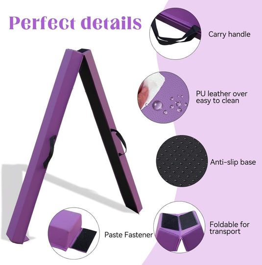 🤸‍♀️ Ontwikkel balans en kracht met deze inklapbare evenwichtsbalk! - happygetfit.com