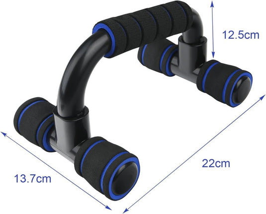 Opvouwbaar push-up board 24-in-1 met verstelbare handgrepen en antislip voetjes voor borst armen en schouders – opdruksteunen – krachttraining - happygetfit.com