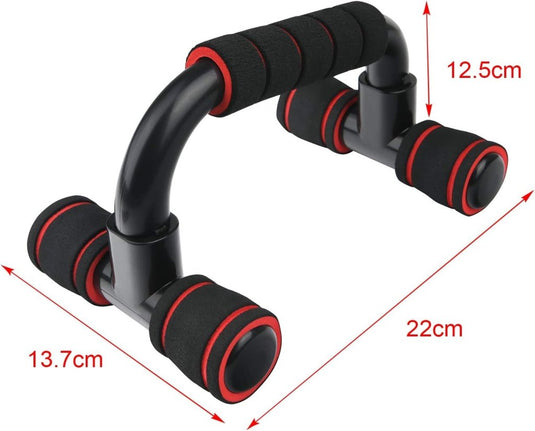 Opvouwbaar push-up board 24-in-1 met verstelbare handgrepen en antislip voetjes voor borst armen en schouders – opdruksteunen – krachttraining - happygetfit.com