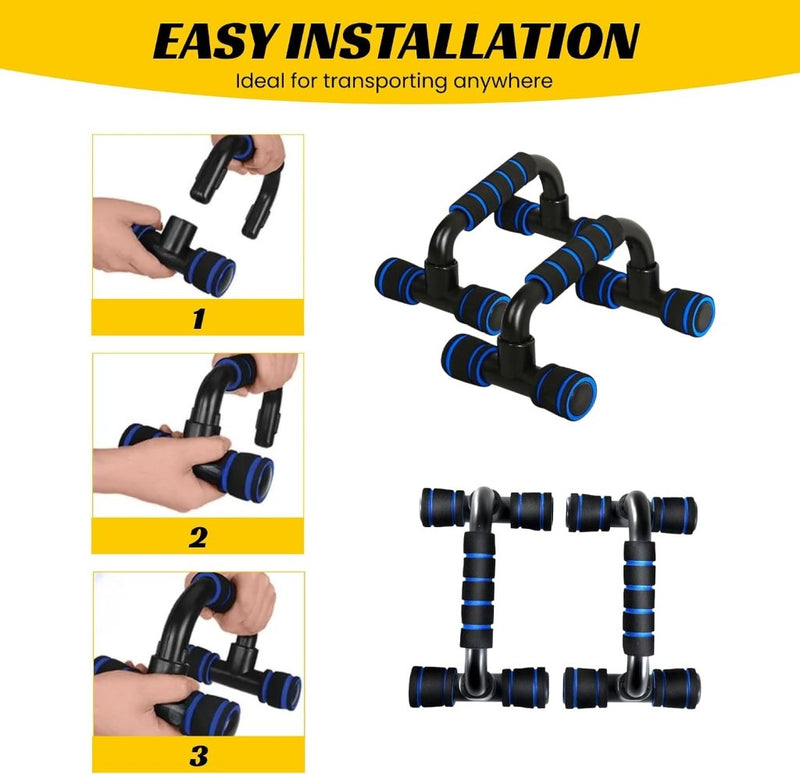 Laad afbeelding in Galerijviewer, Opvouwbaar push-up board met handgrepen 14-in-1 - happygetfit.com
