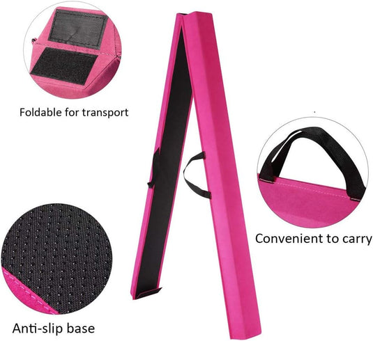 Opvouwbare evenwichtsbalk kinderen – 10 cm breed – EVA balansbalk voor gymnastiek, turnen en thuis trainen - happygetfit.com