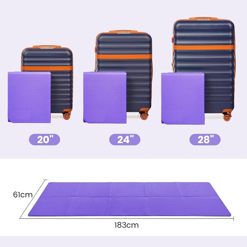 Chargez l'image dans la visionneuse de la galerie, Opvouwbare yogamat TPE antislip 6 mm - happygetfit.com

