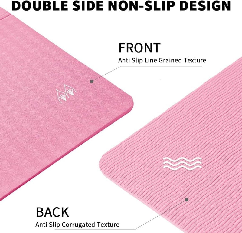 Chargez l'image dans la visionneuse de la galerie, Opvouwbare yogamat TPE antislip 6 mm - happygetfit.com
