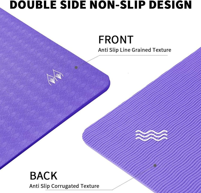 Chargez l'image dans la visionneuse de la galerie, Opvouwbare yogamat TPE antislip 6 mm - happygetfit.com
