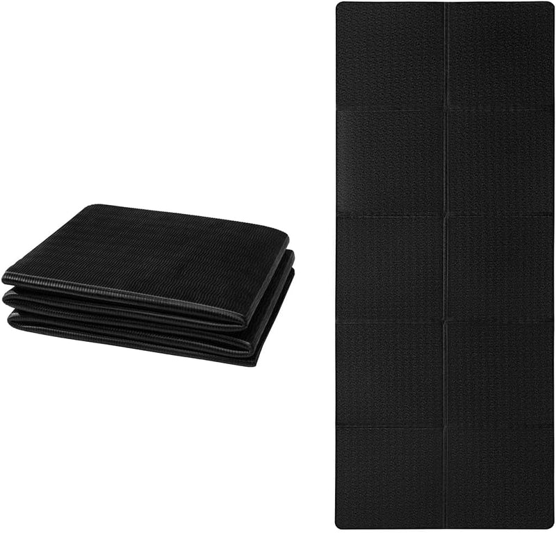 Chargez l'image dans la visionneuse de la galerie, Opvouwbare yogamat TPE antislip 6 mm blauw - happygetfit.com
