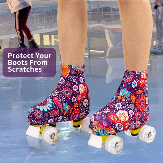 Overtreksokken voor rolschaatsen, schaatsen, bescherming voor inline skates, schaatsen, bescherming voor rolschaatsen, schaatsen, bescherming voor kunstschaatsen, schaatsen - happygetfit.com
