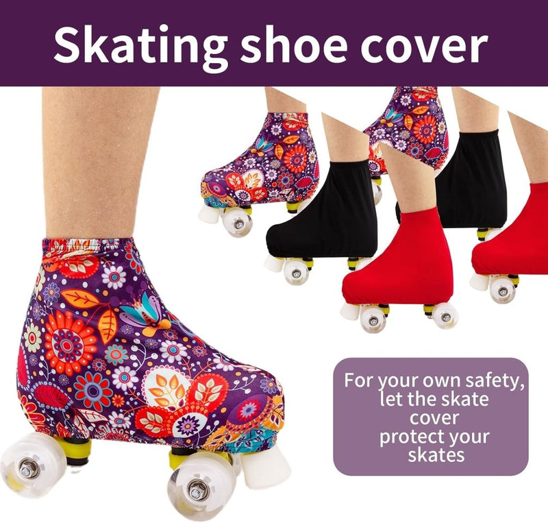 Laad afbeelding in Galerijviewer, Overtreksokken voor rolschaatsen, schaatsen, bescherming voor inline skates, schaatsen, bescherming voor rolschaatsen, schaatsen, bescherming voor kunstschaatsen, schaatsen - happygetfit.com
