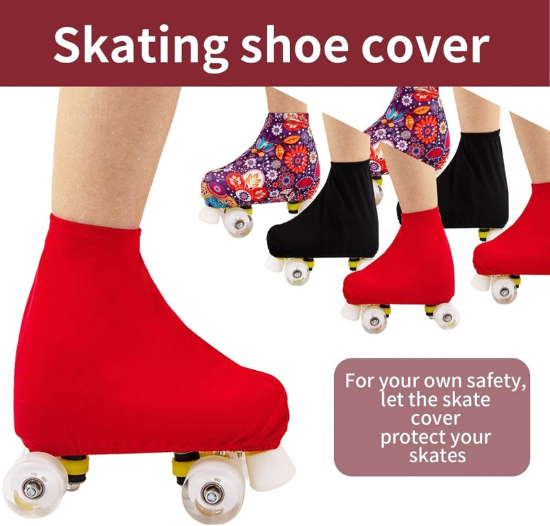 Laad afbeelding in Galerijviewer, Overtreksokken voor rolschaatsen, schaatsen, bescherming voor inline skates, schaatsen, bescherming voor rolschaatsen, schaatsen, bescherming voor kunstschaatsen, schaatsen - happygetfit.com
