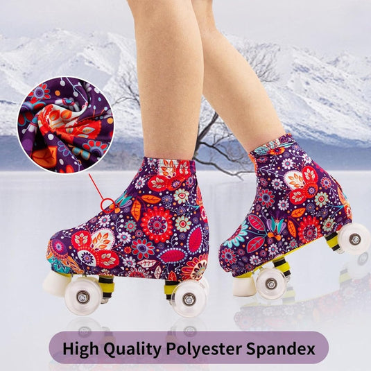 Overtreksokken voor rolschaatsen, schaatsen, bescherming voor inline skates, schaatsen, bescherming voor rolschaatsen, schaatsen, bescherming voor kunstschaatsen, schaatsen - happygetfit.com