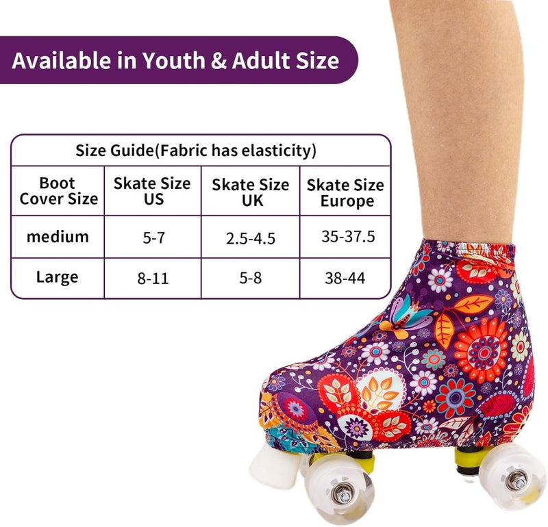 Laad afbeelding in Galerijviewer, Overtreksokken voor rolschaatsen, schaatsen, bescherming voor inline skates, schaatsen, bescherming voor rolschaatsen, schaatsen, bescherming voor kunstschaatsen, schaatsen - happygetfit.com
