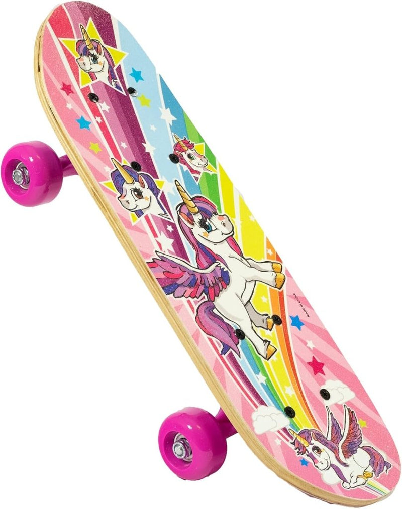 Load image into Gallery viewer, OZBOZZ UNICORN SKATEBOARD - 17 Inch Deck - Fantastische Fantasy Graphics voor een fantastische rit - happygetfit.com
