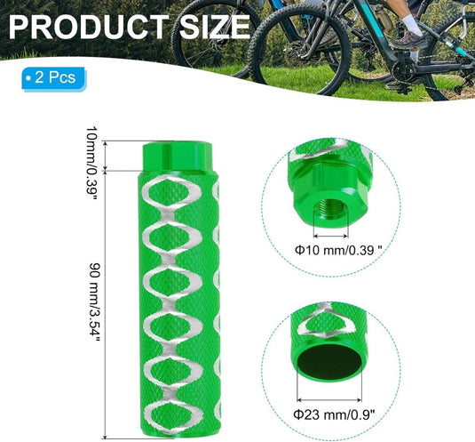 PATIKIL Aluminiumlegering O-vorm fiets haringen fit 3/8 