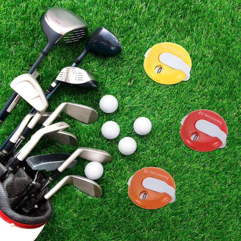 Laad afbeelding in Galerijviewer, PATIKIL Golf Score Teller Mini Golf Shot Slag Bevestiging Teller Clicker Clip voor Golfers Handschoen Tas Hoed - happygetfit.com
