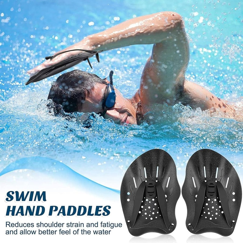 Laad afbeelding in Galerijviewer, Peddles Zwemmen, uniseks handpeddel voor zwemmen, zwemmen, peddels, trainingshulp, accessoires voor zwembad-trainingsapparaten, volwassenen, kinderen, uniseks - happygetfit.com
