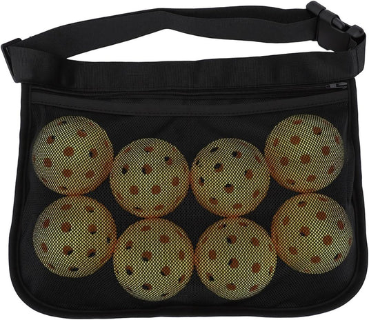 Pickleball ballen 8 stuks met 40 gaten en draagtas – pickleballs – trainingsballen - happygetfit.com