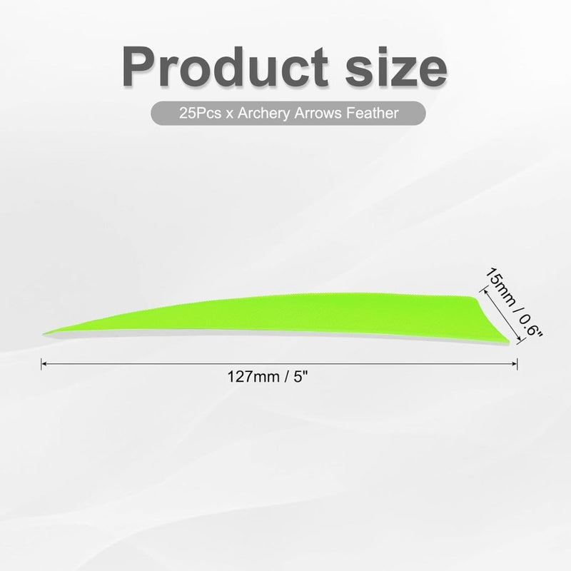 Load image into Gallery viewer, Pijlveren 25 stuks 100 mm van echte kalkoenveren – boogschiet fletching – reserveveren voor houten en carbon pijlen - happygetfit.com
