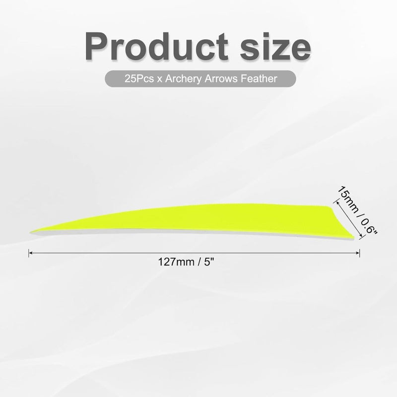 Load image into Gallery viewer, Pijlveren 25 stuks 100 mm van echte kalkoenveren – boogschiet fletching – reserveveren voor houten en carbon pijlen - happygetfit.com
