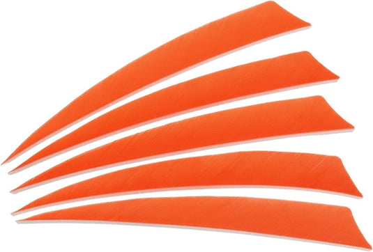 Pijlveren 50 stuks 4 inch van kalkoenveer – arrow fletching – boogschieten accessoires - happygetfit.com