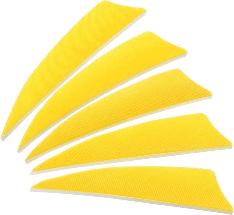 Load image into Gallery viewer, Pijlveren 50 stuks 4 inch van kalkoenveer – arrow fletching – boogschieten accessoires - happygetfit.com

