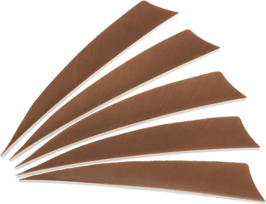 Pijlveren 50 stuks 4 inch van kalkoenveer – arrow fletching – boogschieten accessoires - happygetfit.com