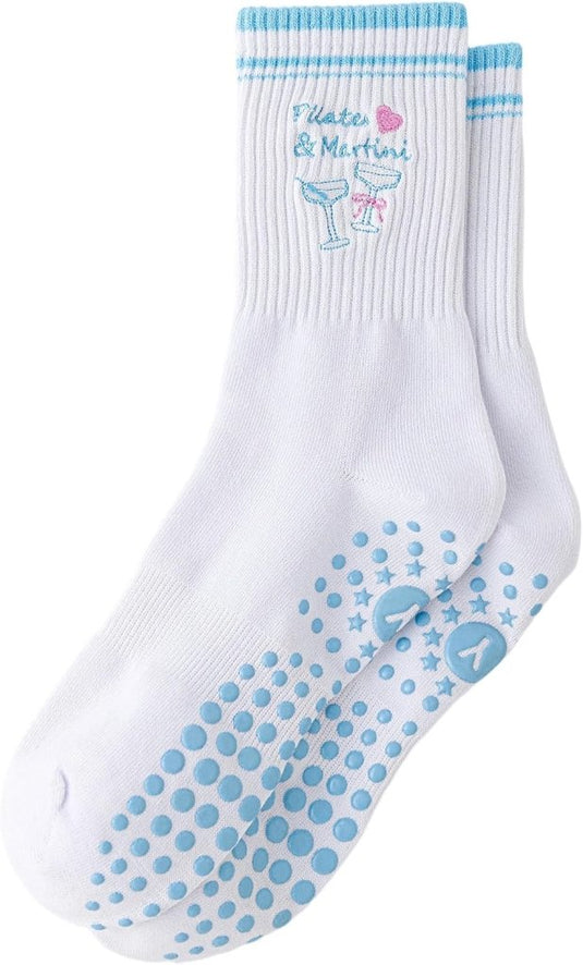 Pilates antislip sokken dames maat 36-40 met gripnoppen – yoga sokken – fitness sokken - happygetfit.com