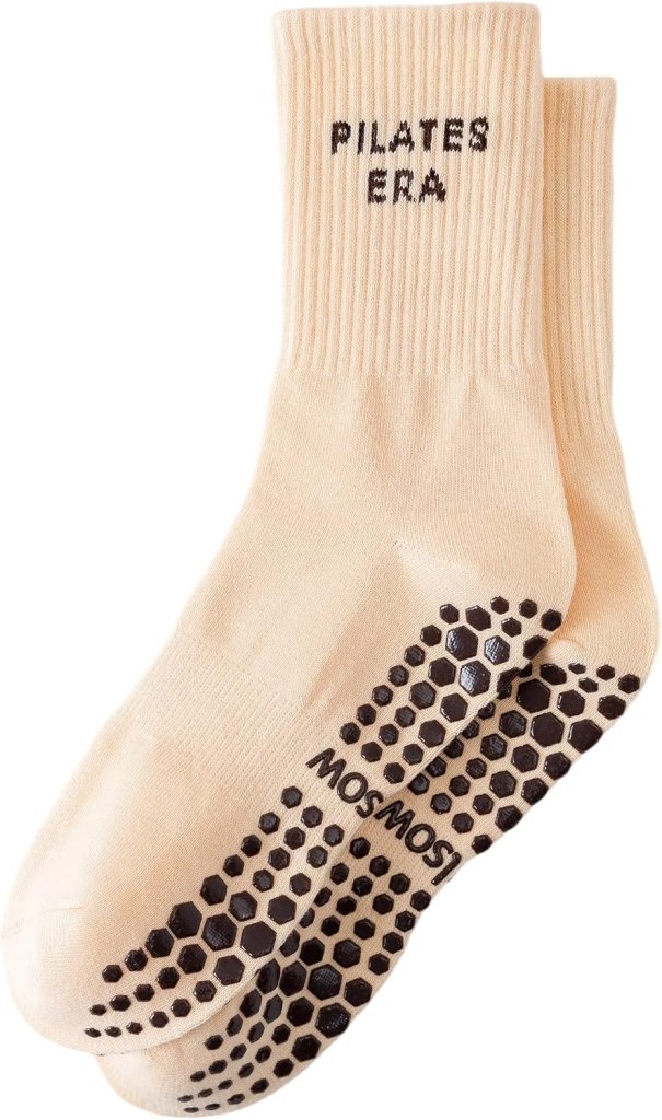 Laad afbeelding in Galerijviewer, Pilates antislip sokken dames maat 36-40 met gripnoppen – yoga sokken – fitness sokken - happygetfit.com

