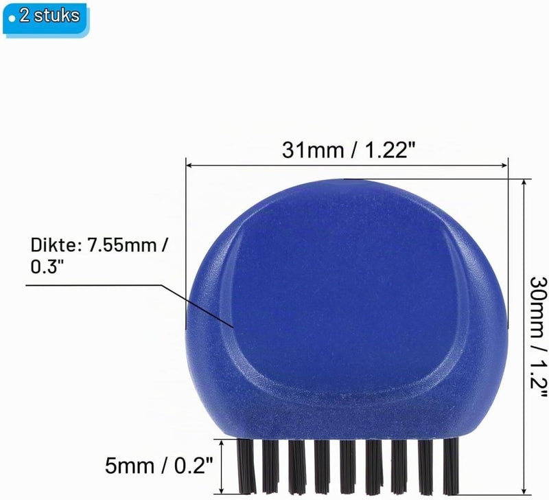 Load image into Gallery viewer, Pocket golf club groef borstel - Mini golf club cleaner - Golfbal en schoenen reiniger - happygetfit.com
