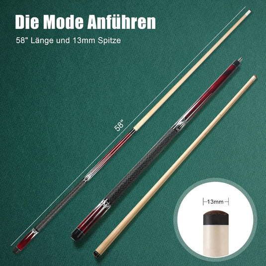 Poolkeu 147 cm 20 oz esdoornhout rood - happygetfit.com