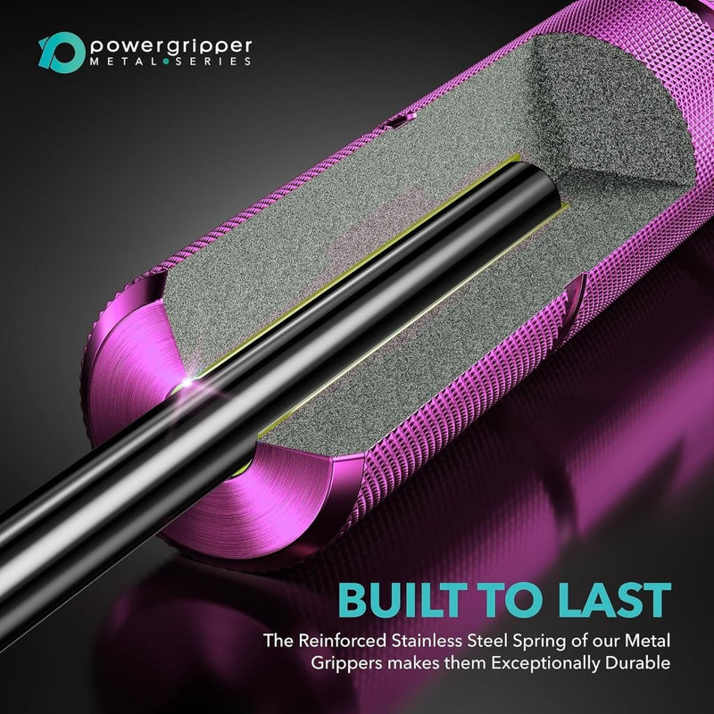 Laad afbeelding in Galerijviewer, Powerball Metal Power Grippers Professional Grade - 8 weerstanden voor Grip, Pols &amp; Arm Training (50lbs - 400lbs) - happygetfit.com
